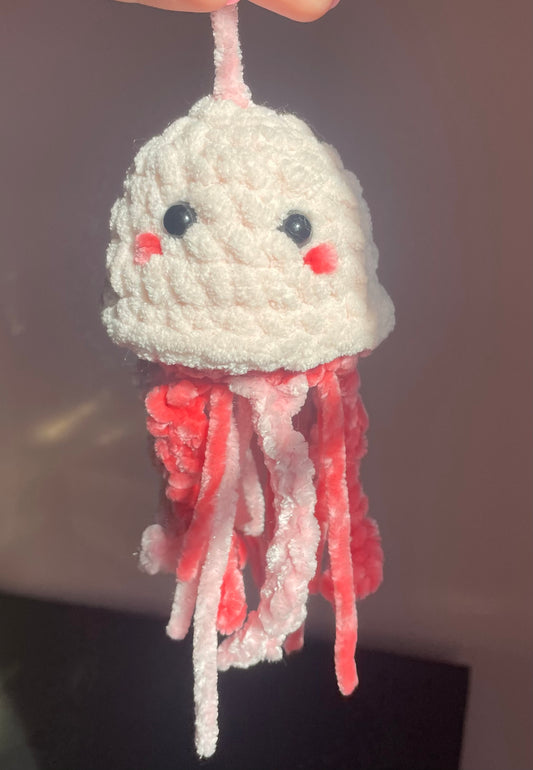 Crochet Jellyfish Pink