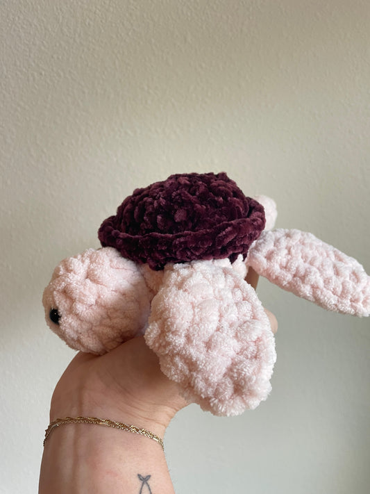 "Tuga" The Turtle Crochet Plushie